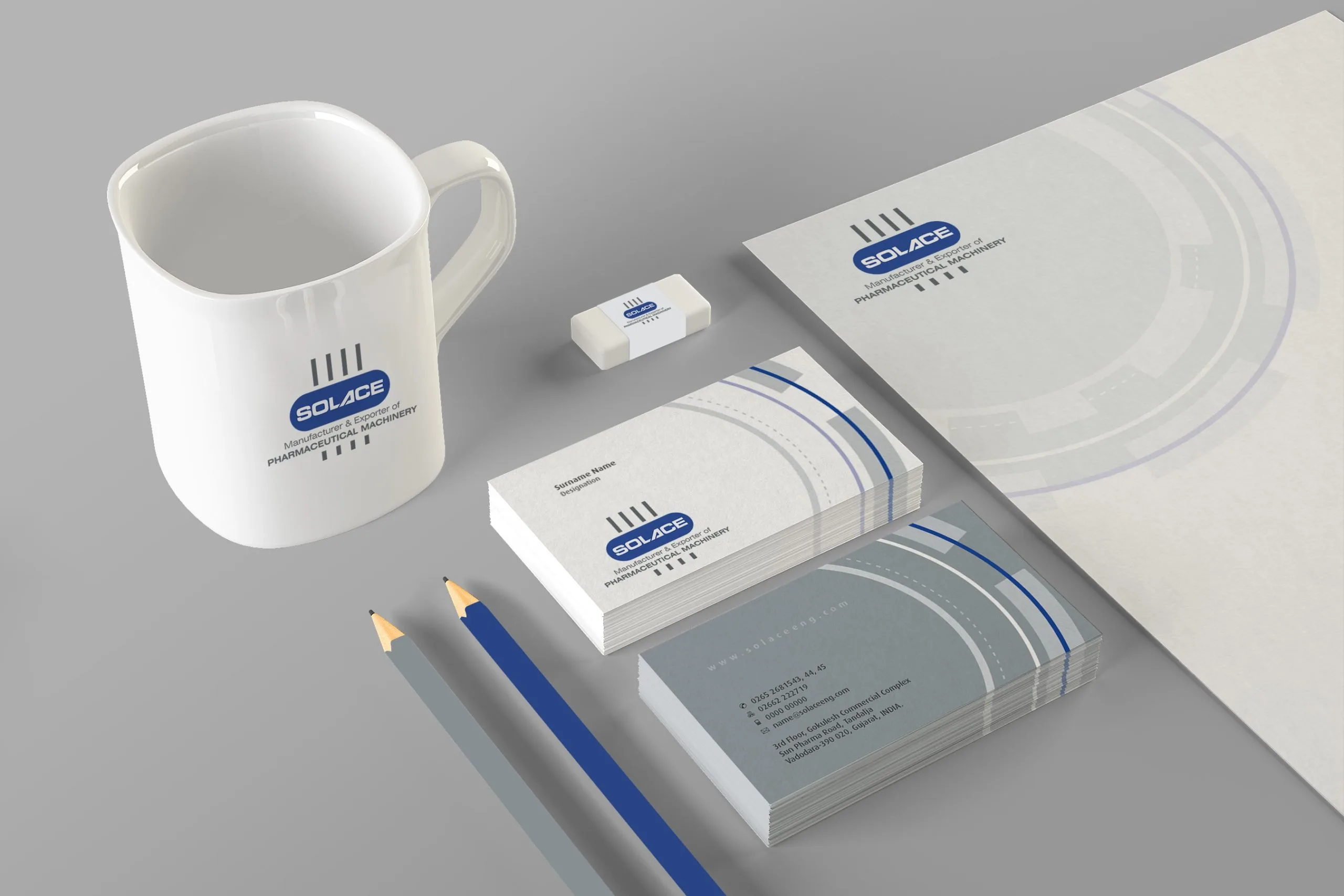 Solace — manufacturing branding by Trizone Communications